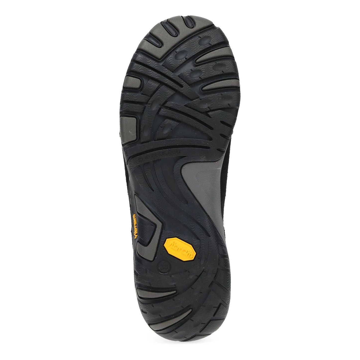 Pippy Black Waterproof Burnished Suede