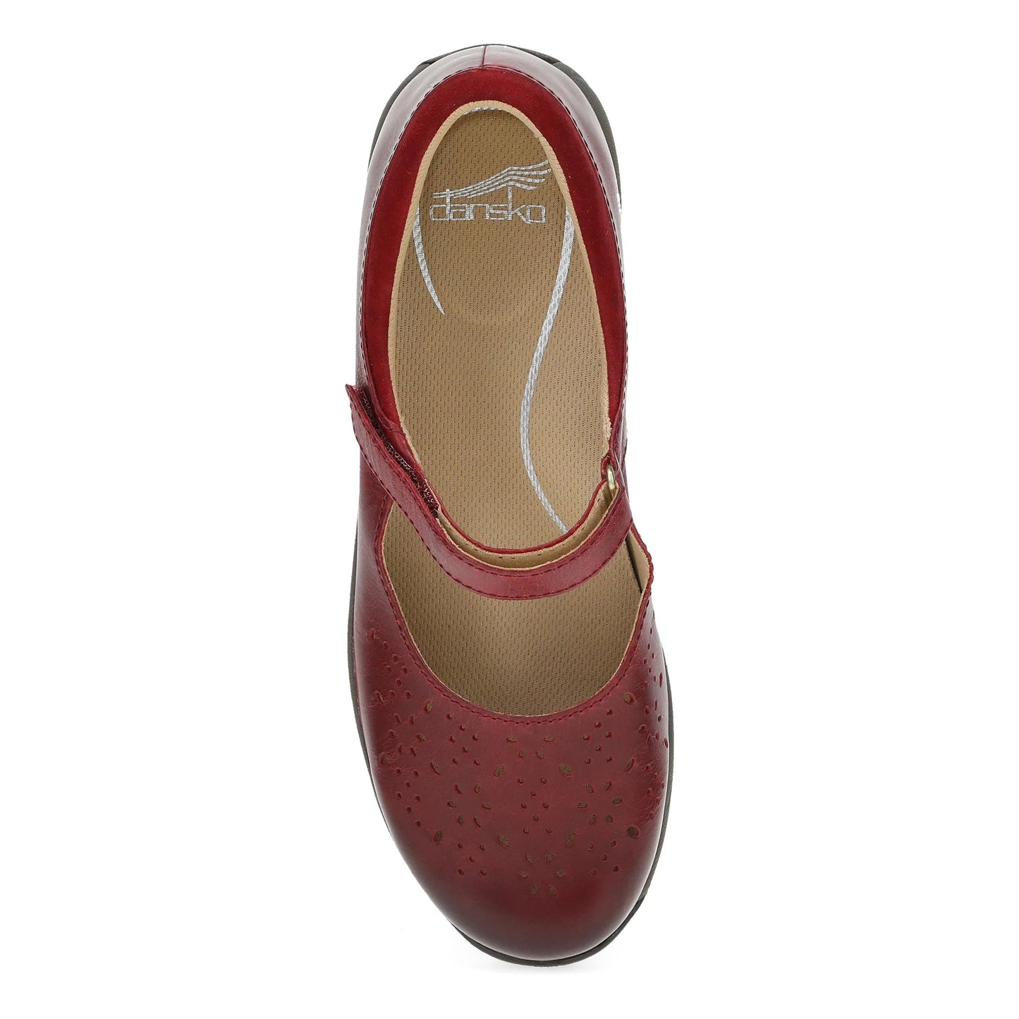 Stacy Red Waxy Burnished