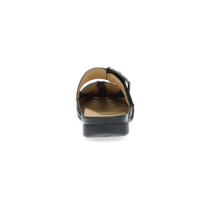 Leilani Black Burnished Nappa