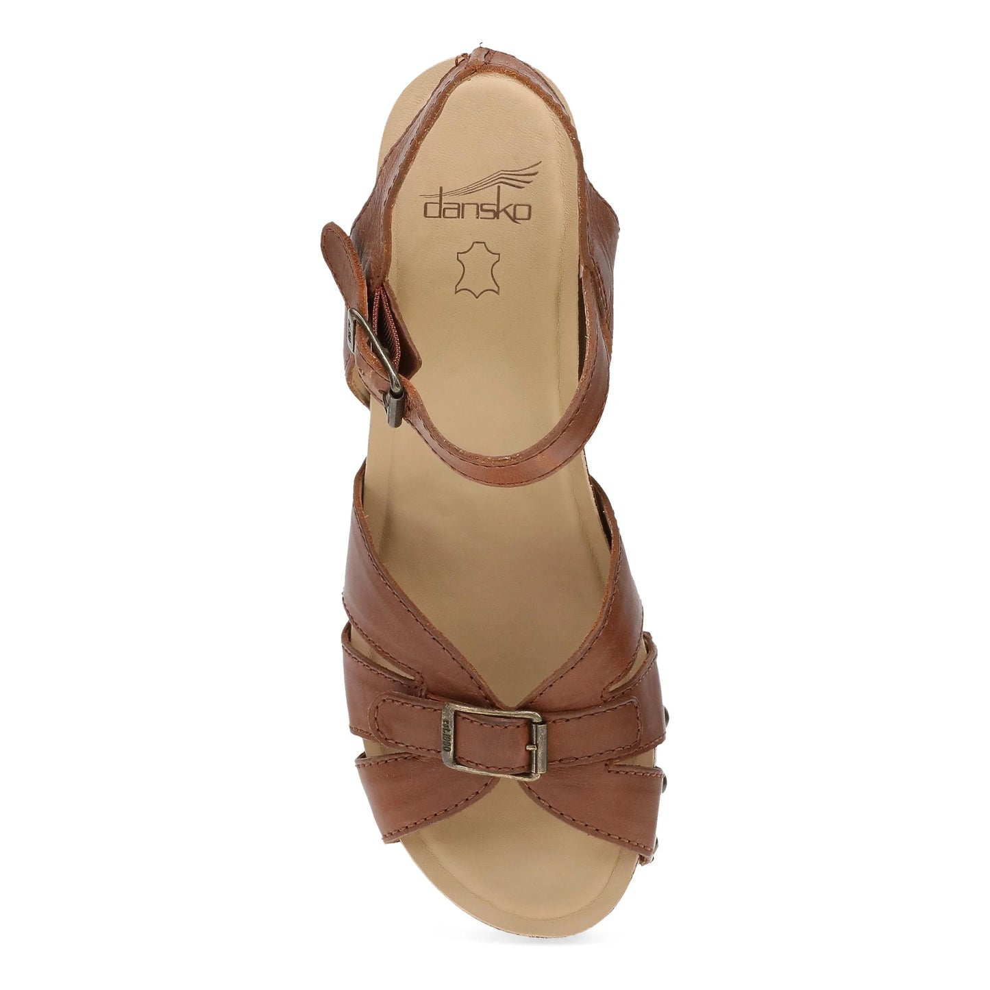 Alanna Tan Calf Wood