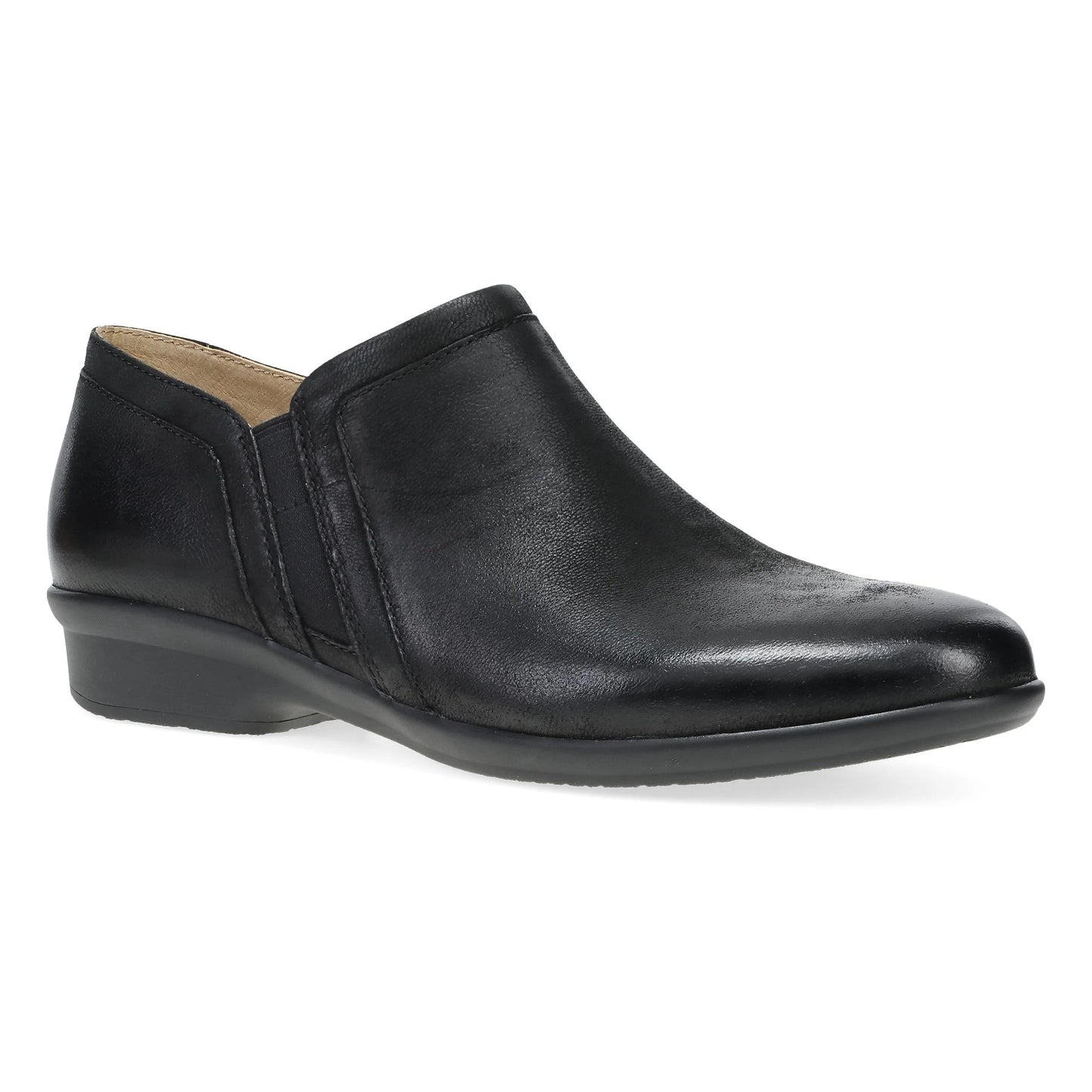Cheryl Black Burnished Nubuck