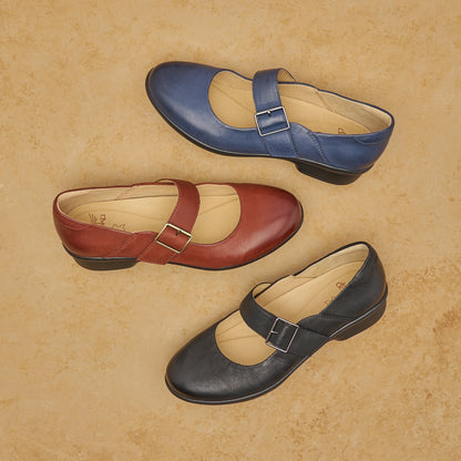 Collette Russet Burnished Nubuck
