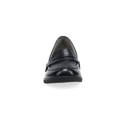 Danica Wide Black Waterproof Burnished