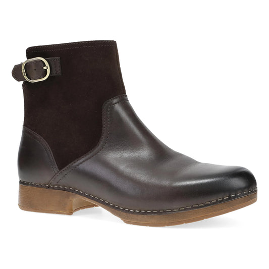Monique Chocolate Burnished Calf