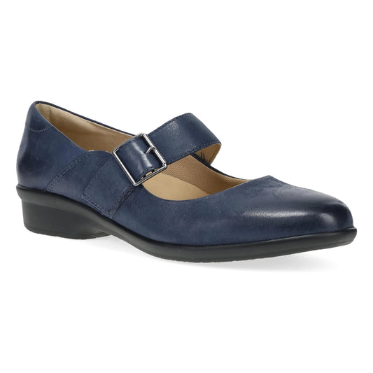 Collette Navy Burnished Nubuck