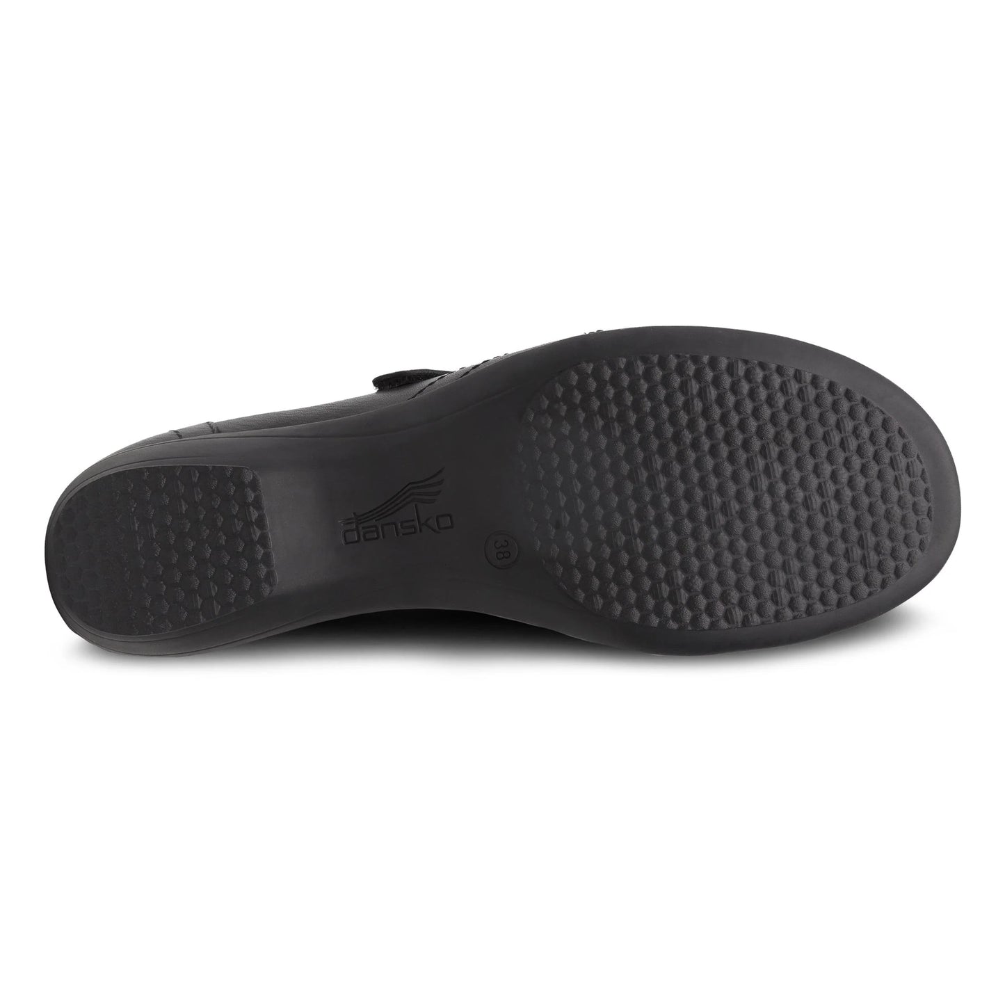 Franny Wide Black Leather
