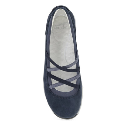 Harper Navy Suede