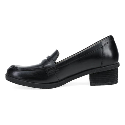 Danica Wide Black Waterproof Burnished