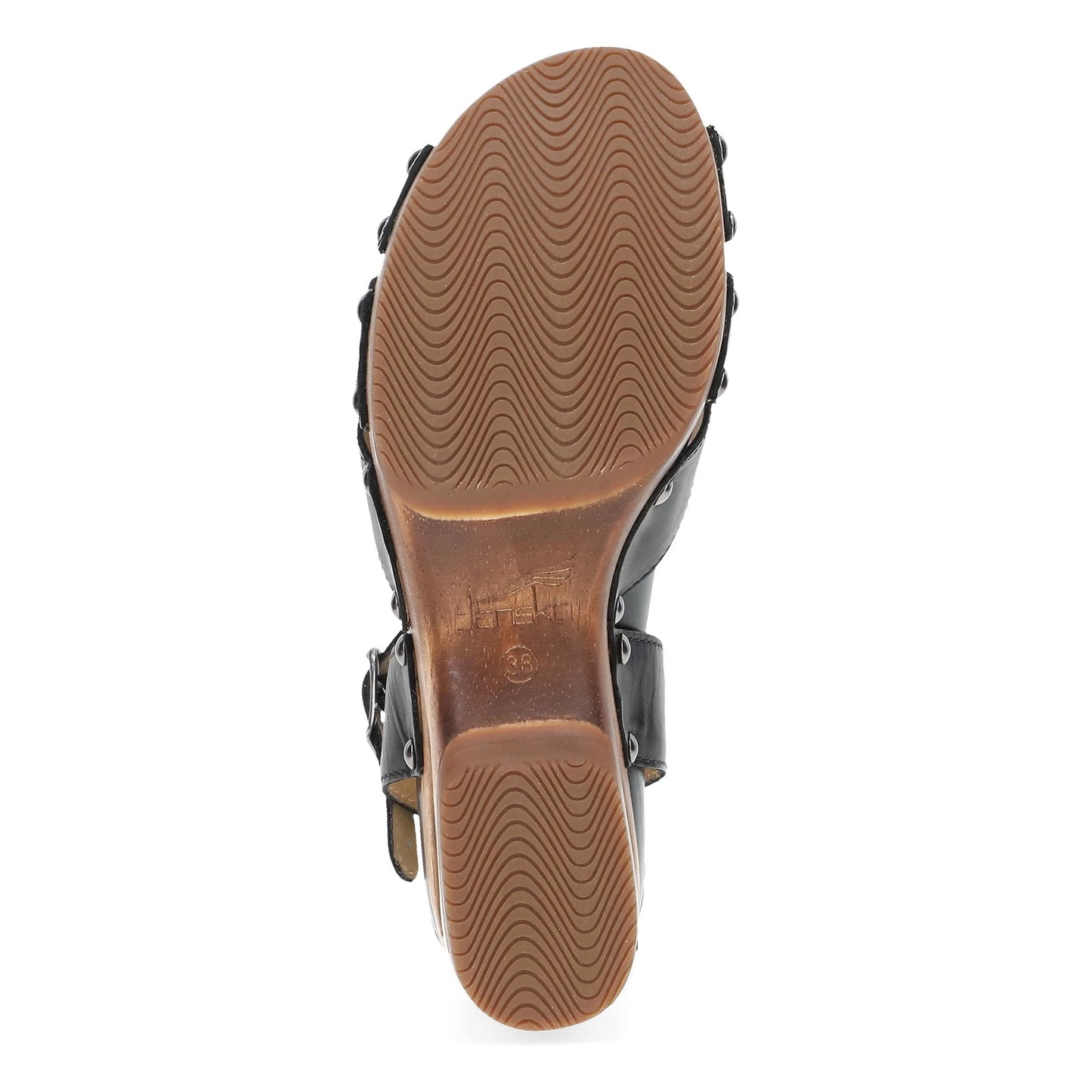 Alanna Black Calf Wood
