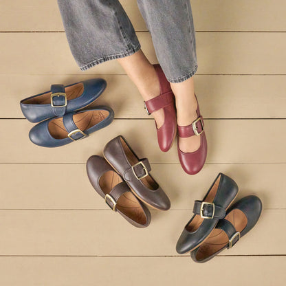 Matilda Navy Leather