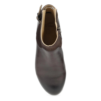Monique Chocolate Burnished Calf