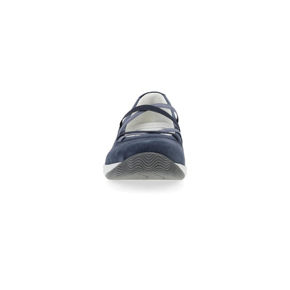 Harper Navy Suede